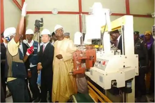 Niger State Commissions Mill & Rice Processing Company (Photos)